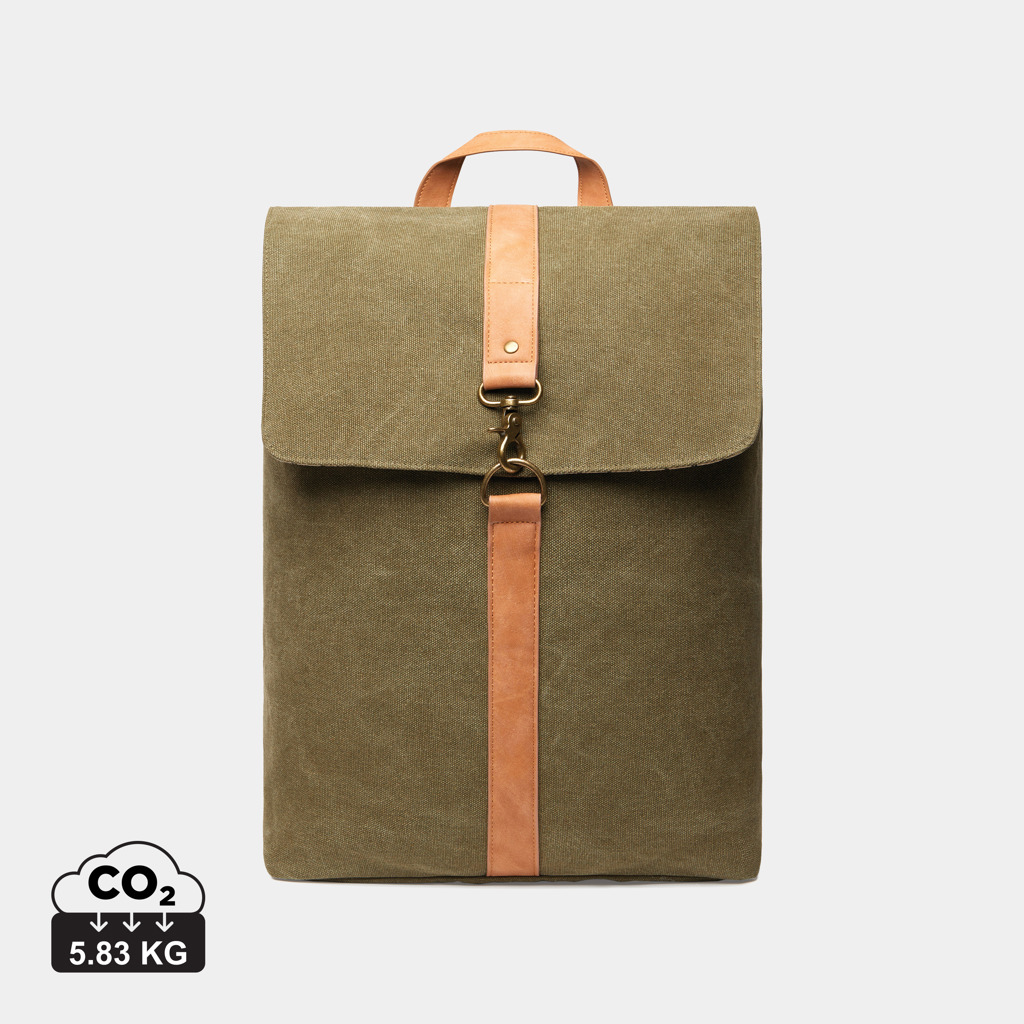 VINGA Mochila Bosler GRS lona reciclada - Mochilas Corporativas Personalizadas. Puntokat
