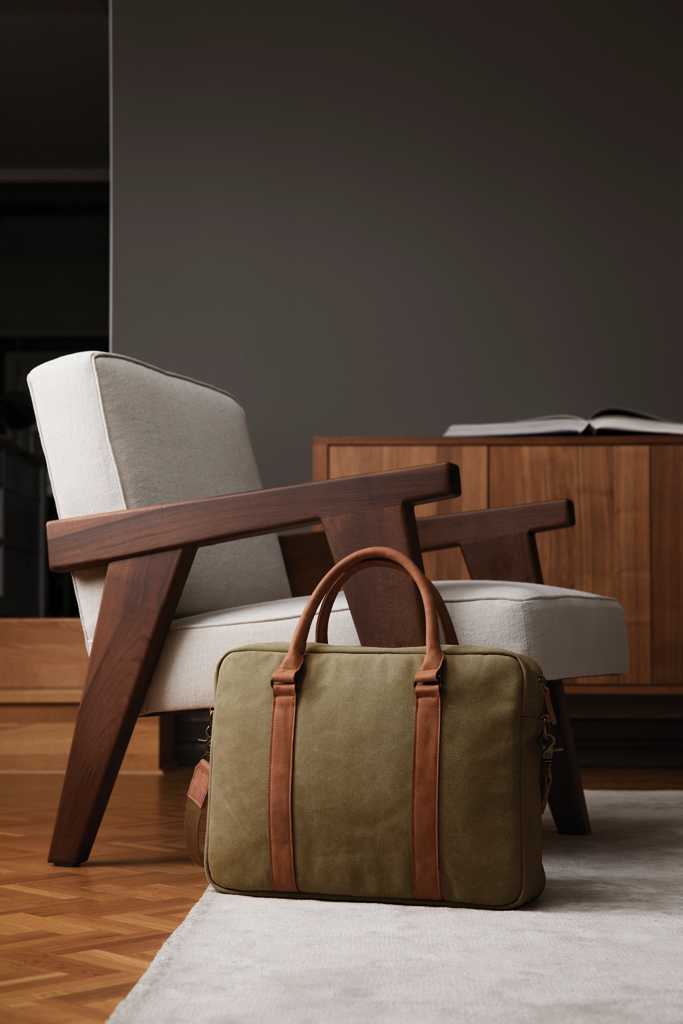 Maletín ordenador VINGA Bosler lona reciclada RCS - Bolsos de trabajo personalizados - Mochilas corporativas personalizadas - imagen 7