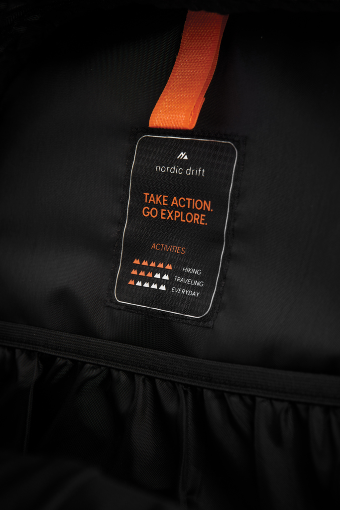 Mochila Nordic Drift Trail RCS 33L - Mochilas personalizadas - Mochilas corporativas personalizadas - imagen 7