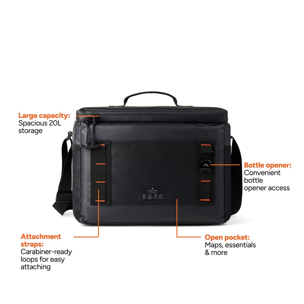 Bolsa térmica impermeable Nordic Drift Storm RCS 20L - Viaje - Mochilas corporativas personalizadas - imagen 3