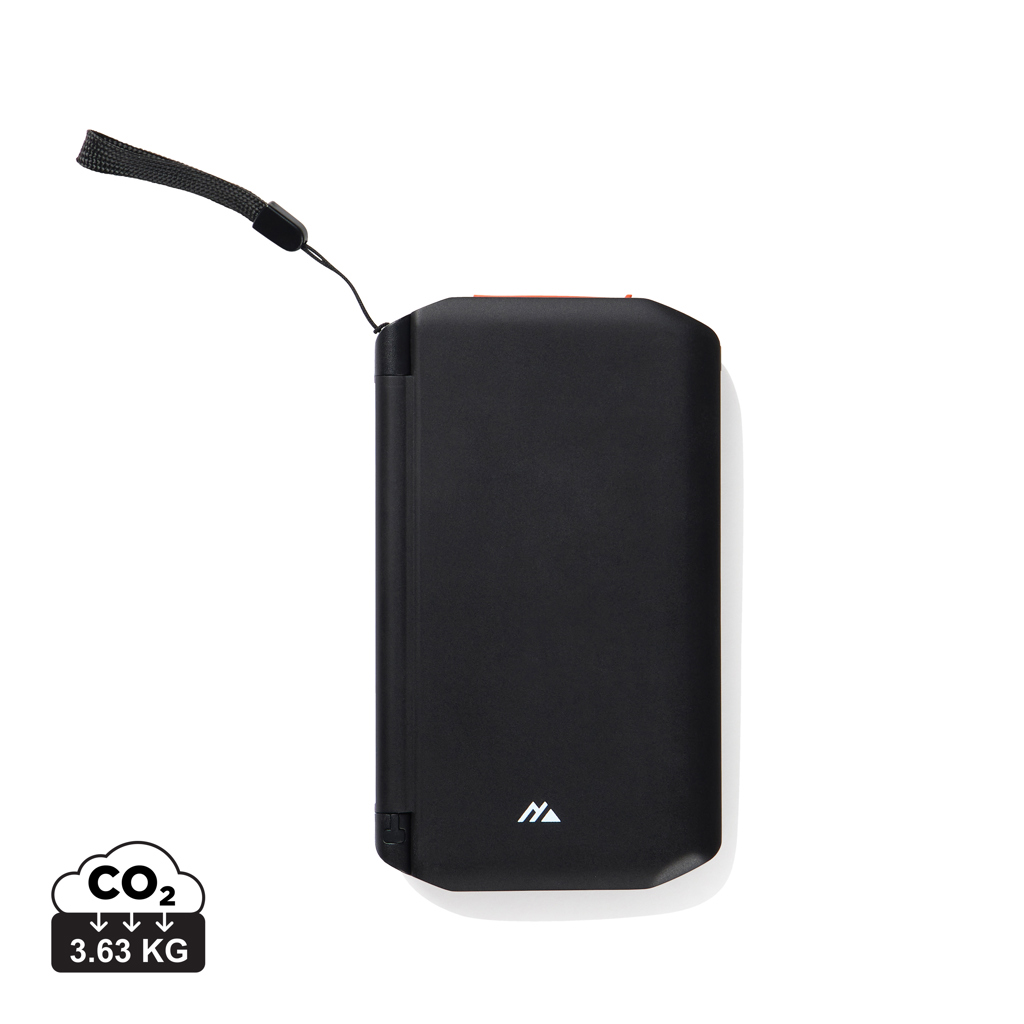 Powerbank solar 10.000 mAh Nordic Drift Titan con 3 paneles - Oficina - Mochilas Corporativas Personalizadas