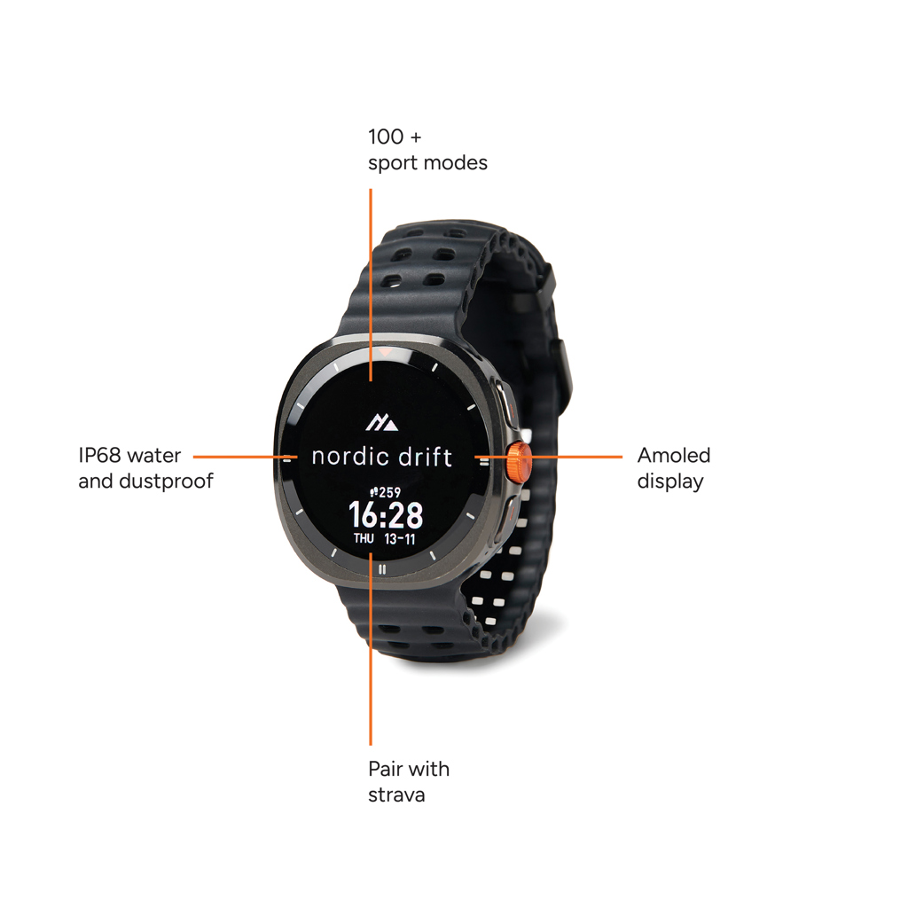 Reloj de alto rendimiento Nordic Drift Titan. - Oficina - Mochilas Corporativas Personalizadas - imagen 3