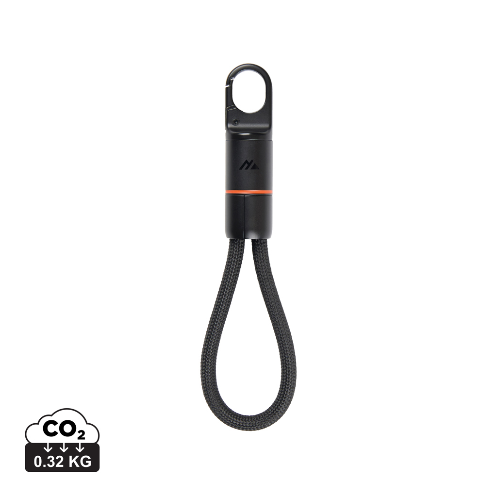 Cable con carga rápida USB-C 60W Nordic Drift Everest - Oficina - Mochilas Corporativas Personalizadas
