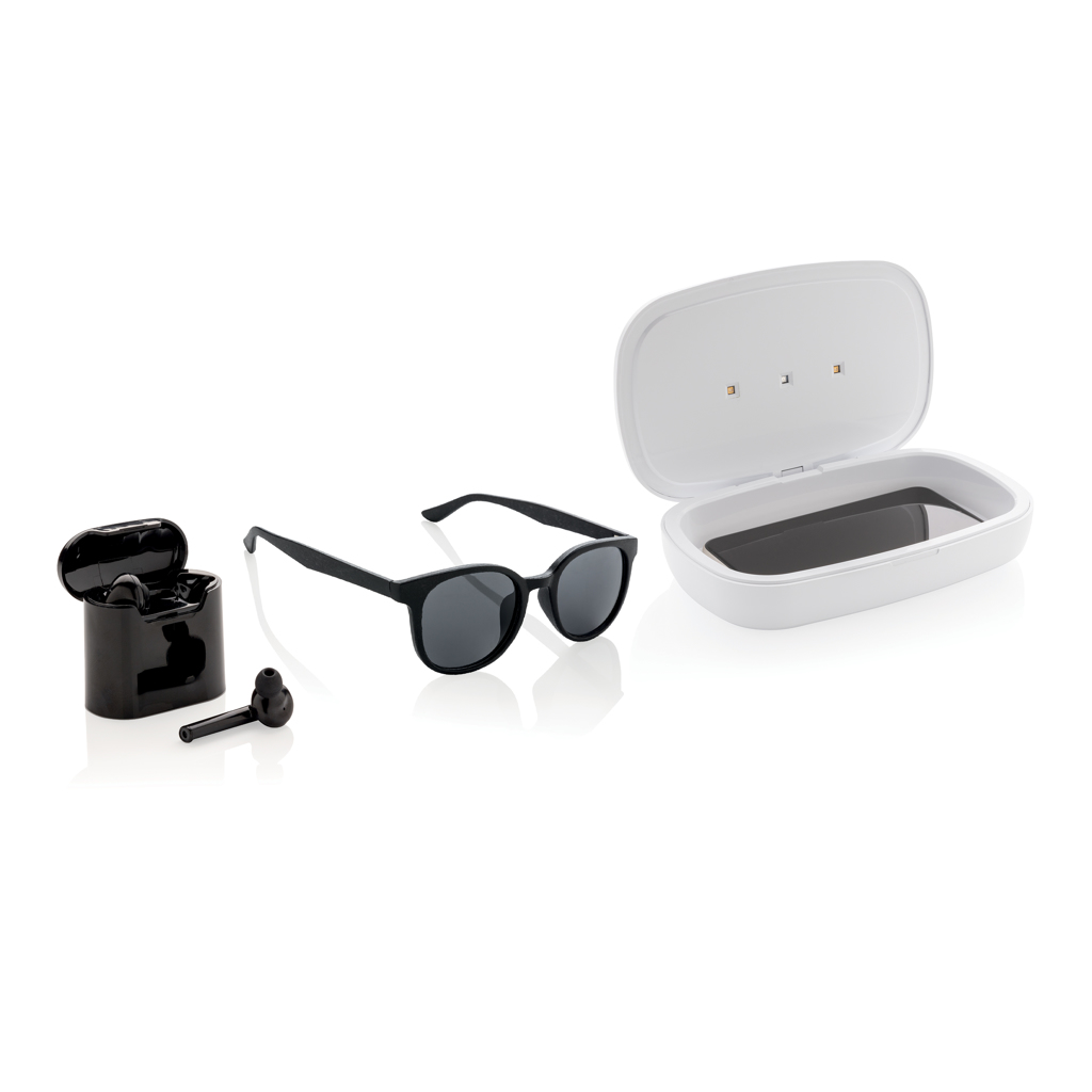 Caja esterilizadora UV-C con cargador inalámbrico de 5W - Oficina - Mochilas corporativas personalizadas - imagen 15