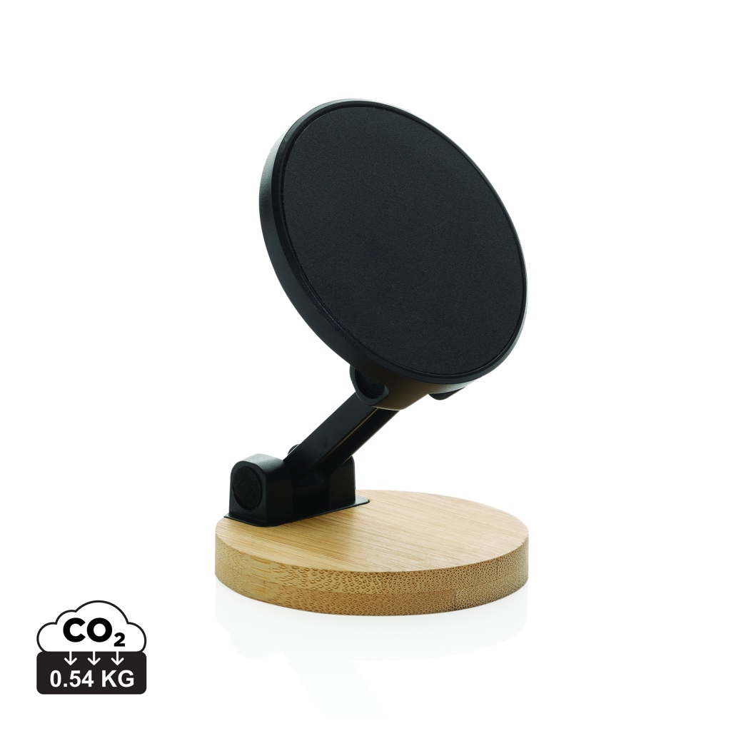 Soporte teléfono plástico reciclado y bambú Magmount RCS - Oficina - Mochilas Corporativas Personalizadas