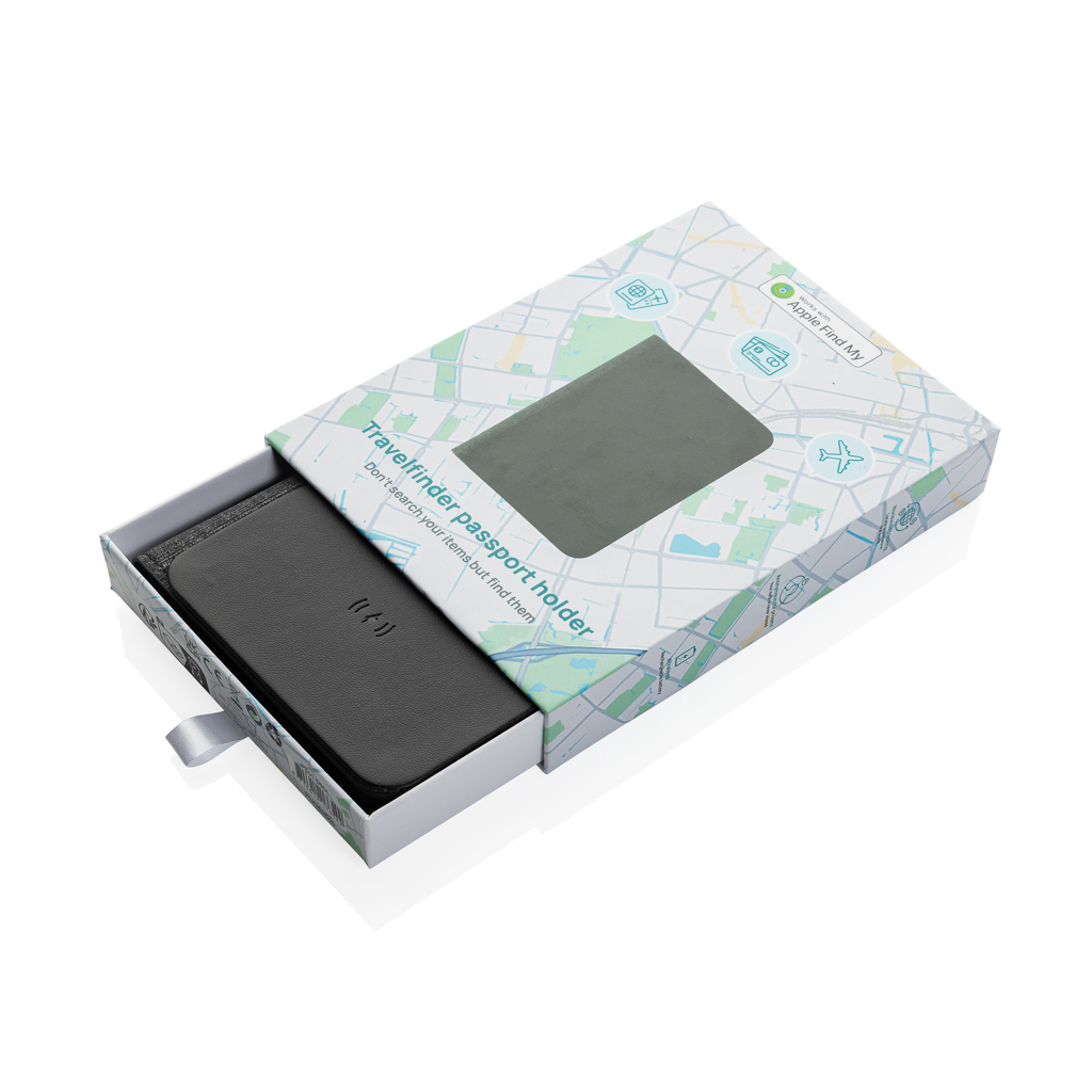Cartera pasaporte Travelfinder poliéster RCS con localizador - Oficina - Mochilas corporativas personalizadas - imagen 13