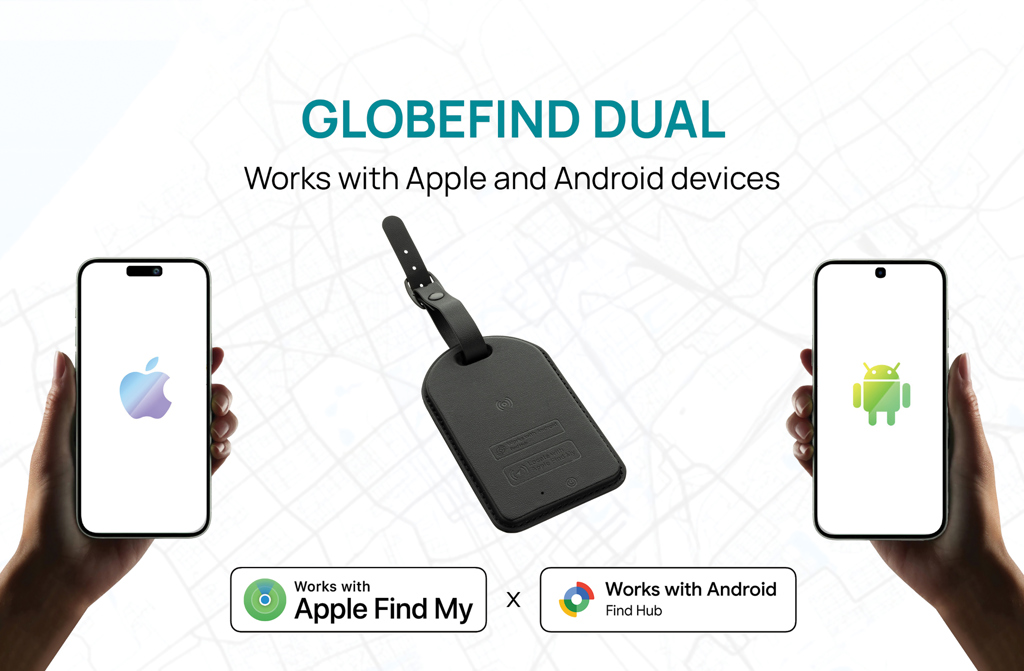 Etiqueta equipaje Globefind Dual RCS localización mundial - Oficina - Mochilas Corporativas Personalizadas - imagen 4