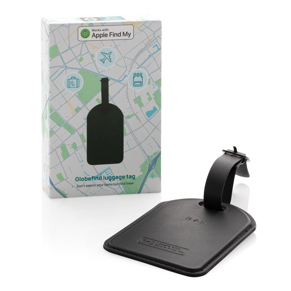 Etiqueta equipaje Globefind Dual RCS localización mundial - Oficina - Mochilas corporativas personalizadas - imagen 3