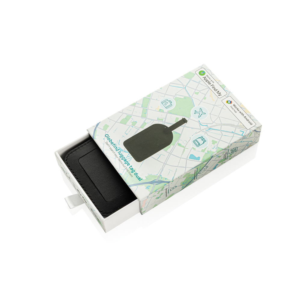 Etiqueta equipaje Globefind Dual RCS localización mundial - Oficina - Mochilas Corporativas Personalizadas - imagen 16