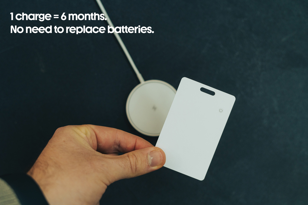 Tarjeta rastreadora recargable ultradelgada plástico  Findit - Oficina - Mochilas corporativas personalizadas - imagen 13