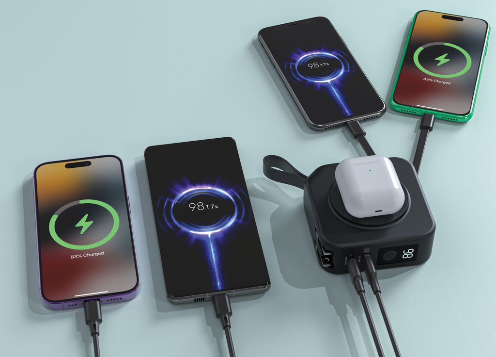 Cargador universal Urban Vitamin Saratoga 5 en 1 - Viaje - Mochilas corporativas personalizadas - imagen 4