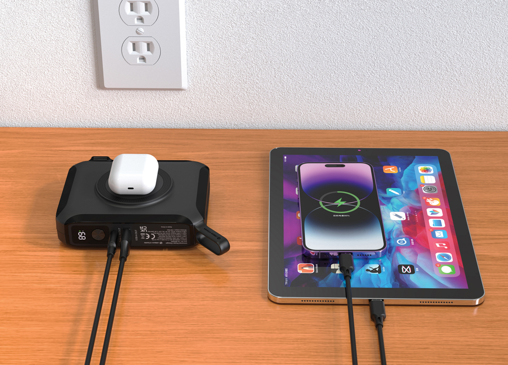 Cargador universal 65W Urban Vitamin Oxnard 5 en 1 - Viaje - Mochilas corporativas personalizadas - imagen 4