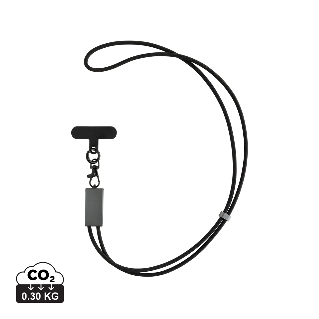 Cable Terra de carga dual RCS PET reciclado - Oficina - Mochilas Corporativas Personalizadas