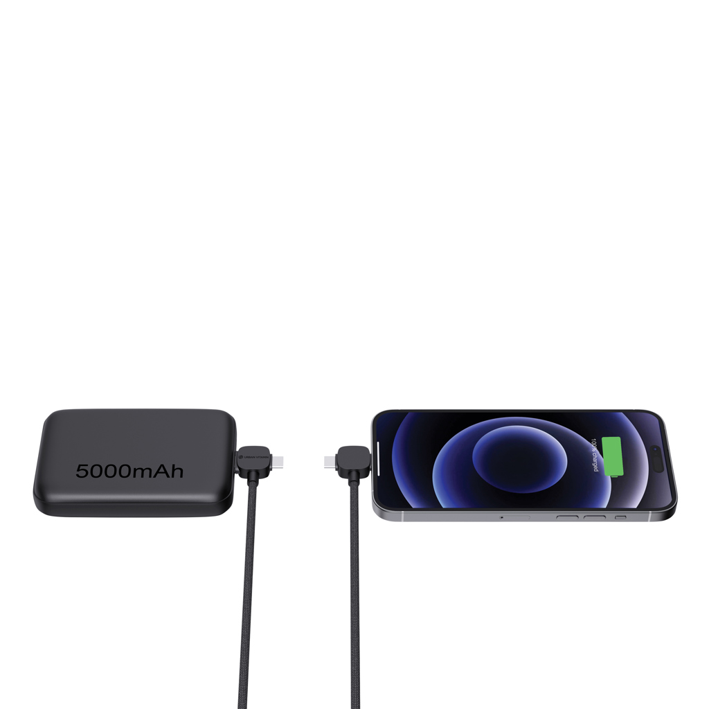 Cable magnético TPE/PET reciclado Urban Vitamin Stockton 65W - Oficina - Mochilas corporativas personalizadas - imagen 7