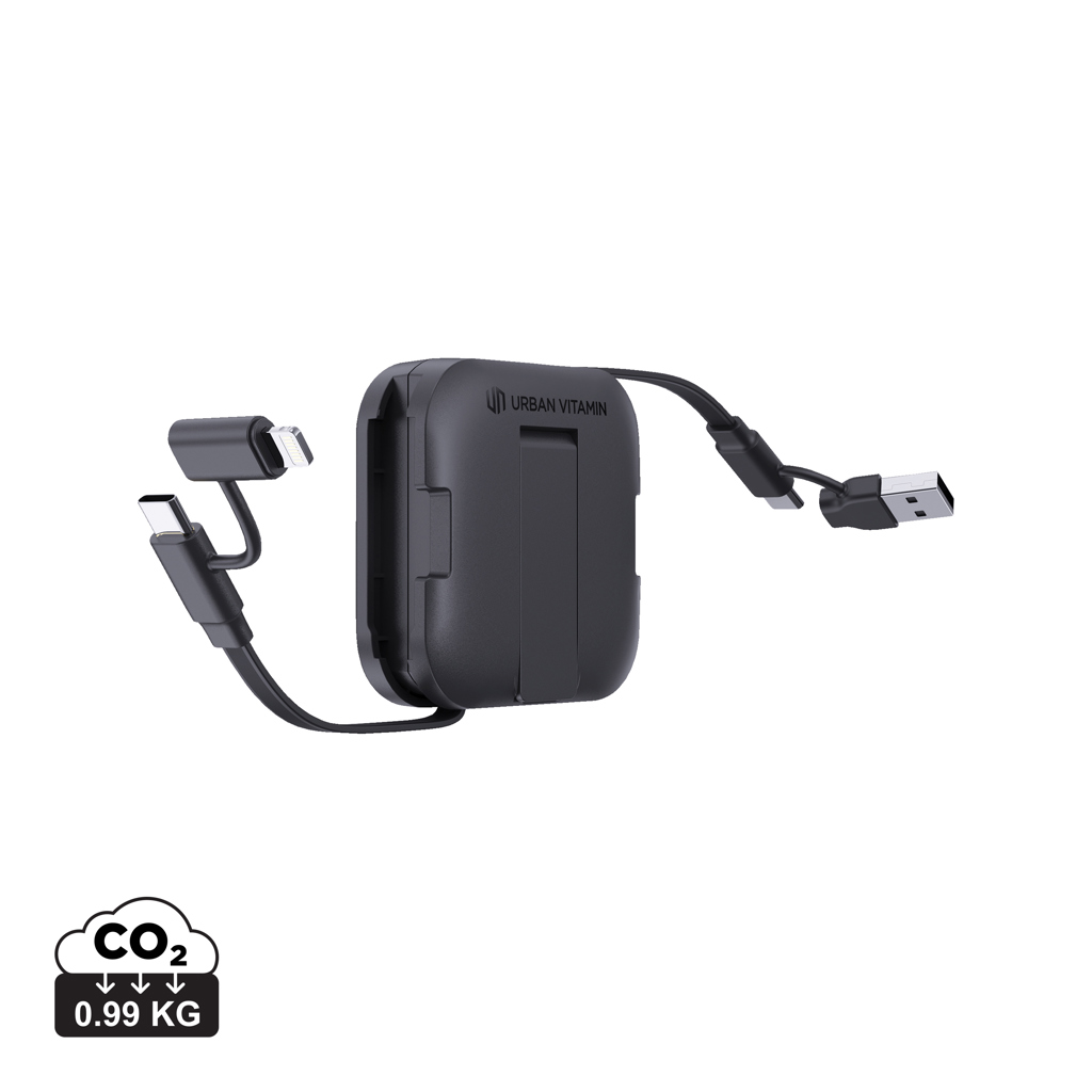 Soporte Urban Vitamin San Jose 100W con cable retráctil - Oficina - Mochilas Corporativas Personalizadas