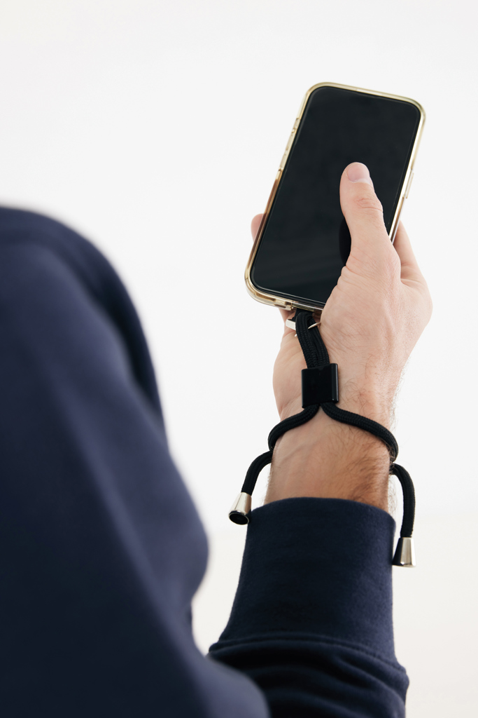 Correa ajustable teléfono CarryLoop RCS PET reciclado - Oficina - Mochilas corporativas personalizadas - imagen 6