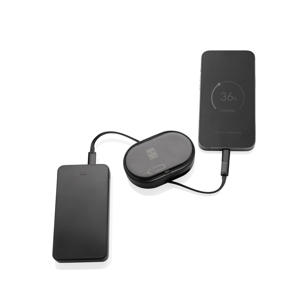 Kit de carga multifuncional 60W Chargevix RCS rplastic - Oficina - Mochilas corporativas personalizadas - imagen 7