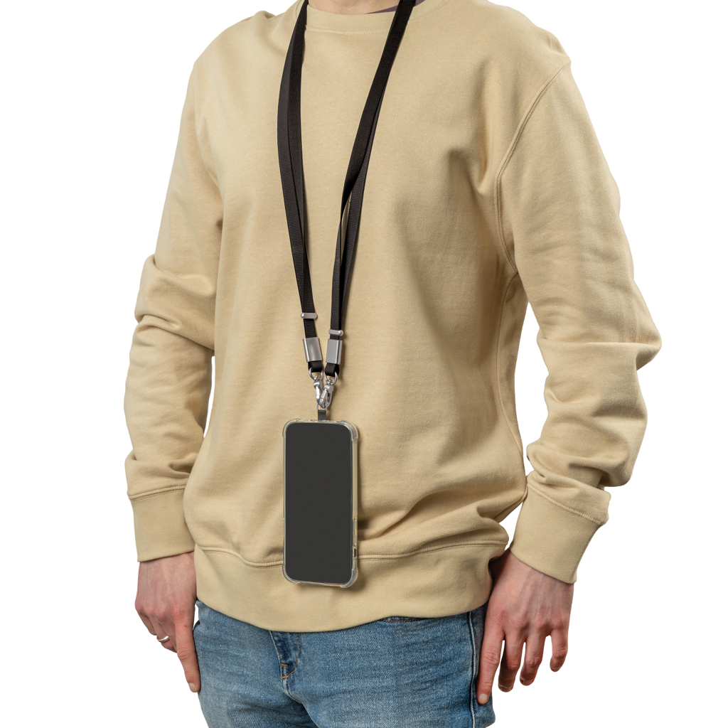 Cordón bandolera de PET reciclado Nivo RCS - Oficina - Mochilas corporativas personalizadas - imagen 7