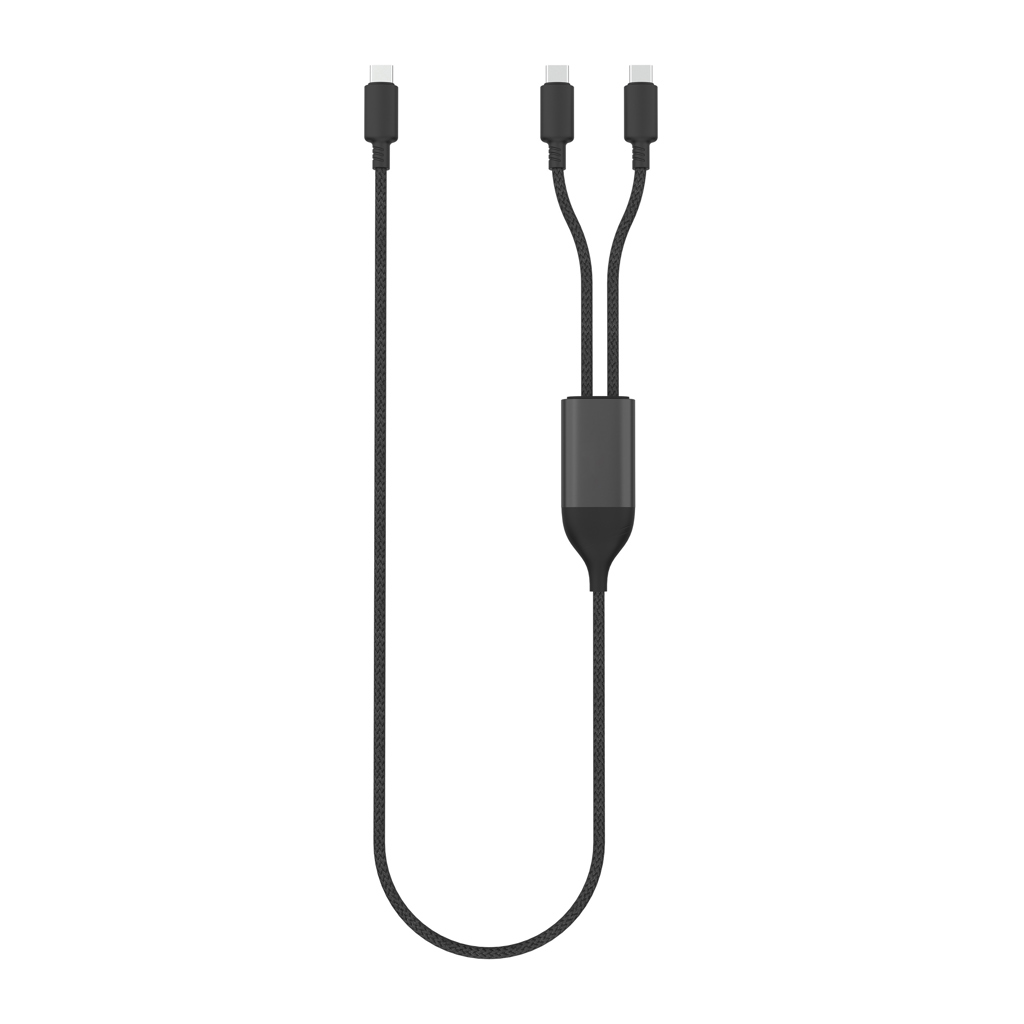 Cable de salida dual USB-C Terra 100W RCS - Oficina - Mochilas Corporativas Personalizadas - vista alternativa