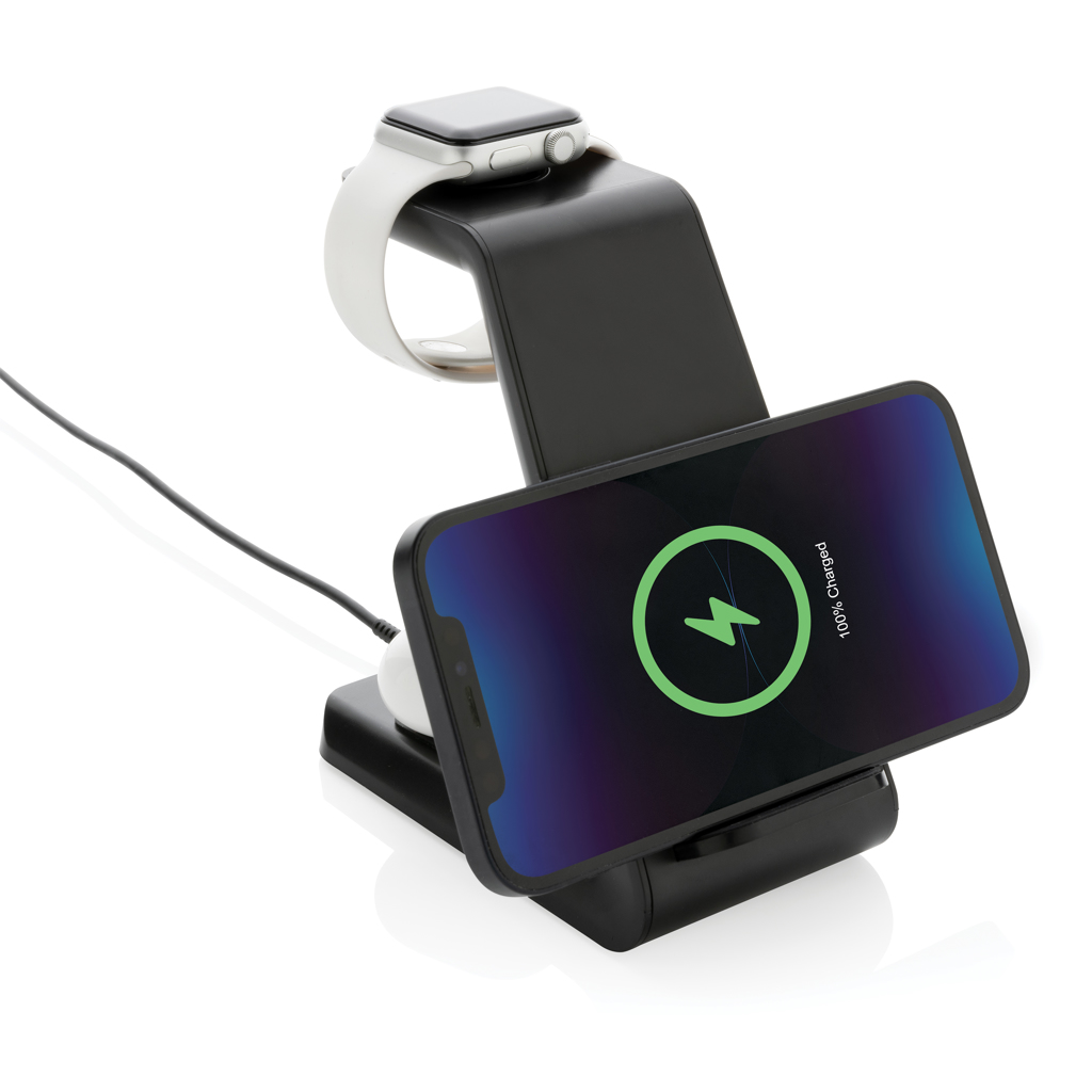 Cargador Urban Vitamin Fairfield 3 en 1 rplastic RCS - Oficina - Mochilas corporativas personalizadas - imagen 3