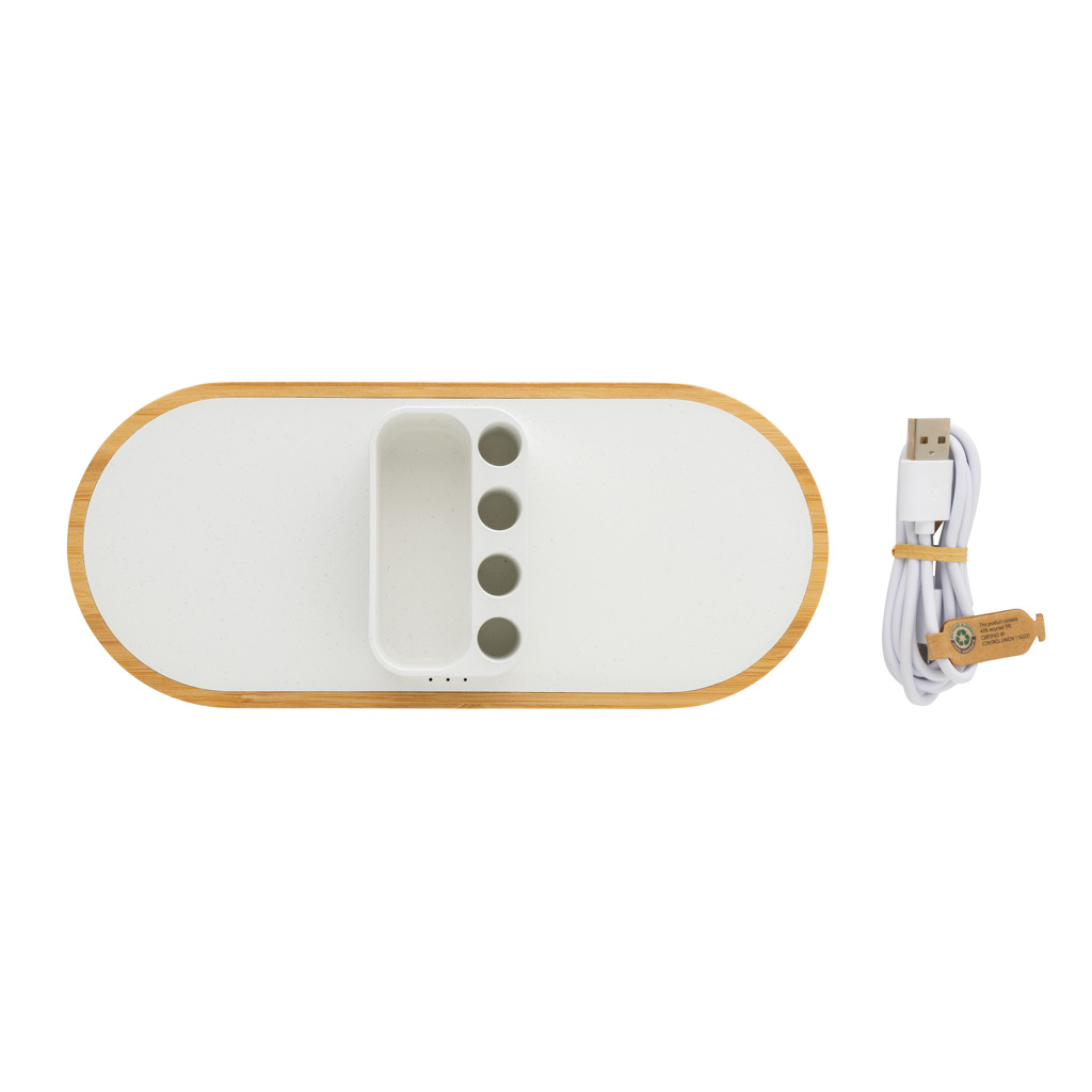 Cargador inalámbrico Ontario RCS rplastic 10W - Oficina - Mochilas corporativas personalizadas - imagen 7