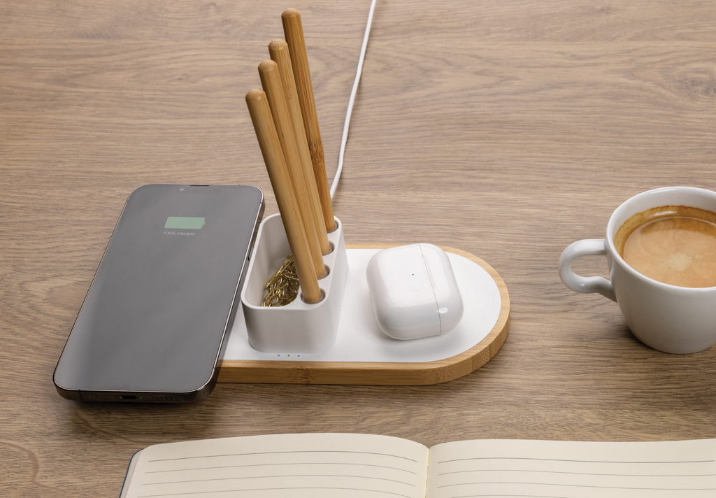 Cargador inalámbrico Ontario RCS rplastic 10W - Oficina - Mochilas corporativas personalizadas - imagen 9