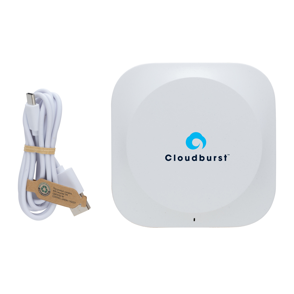 Cargador inalámbrico Oregon plástico RCS  y corcho 10W - Oficina - Mochilas corporativas personalizadas - imagen 6