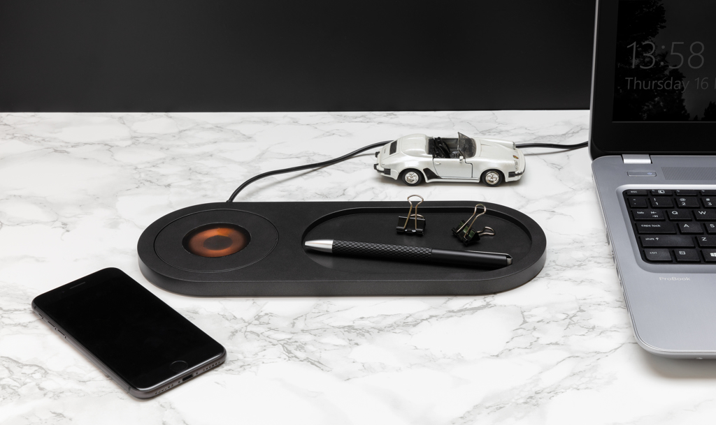 Bandeja de carga inalámbrica 10W Encore - Oficina - Mochilas corporativas personalizadas - imagen 8