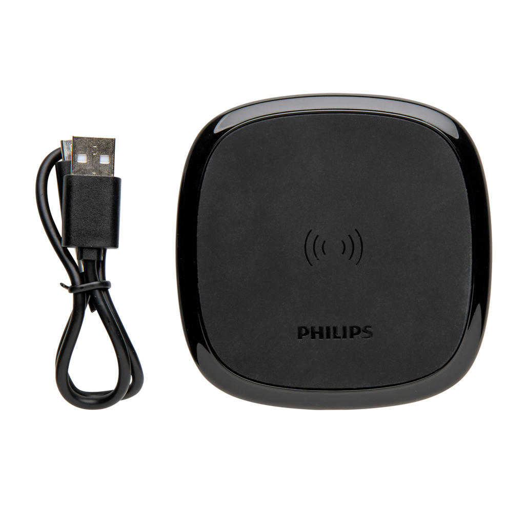 Cargador inalámbrico Philips 10W Qi - Oficina - Mochilas corporativas personalizadas - imagen 4