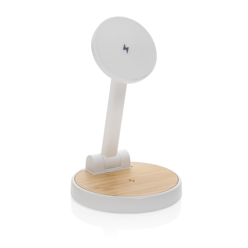 Cargador magnético 15W Ontario RCS rplastic 2 en 1 - Oficina - Mochilas corporativas personalizadas - vista alternativa