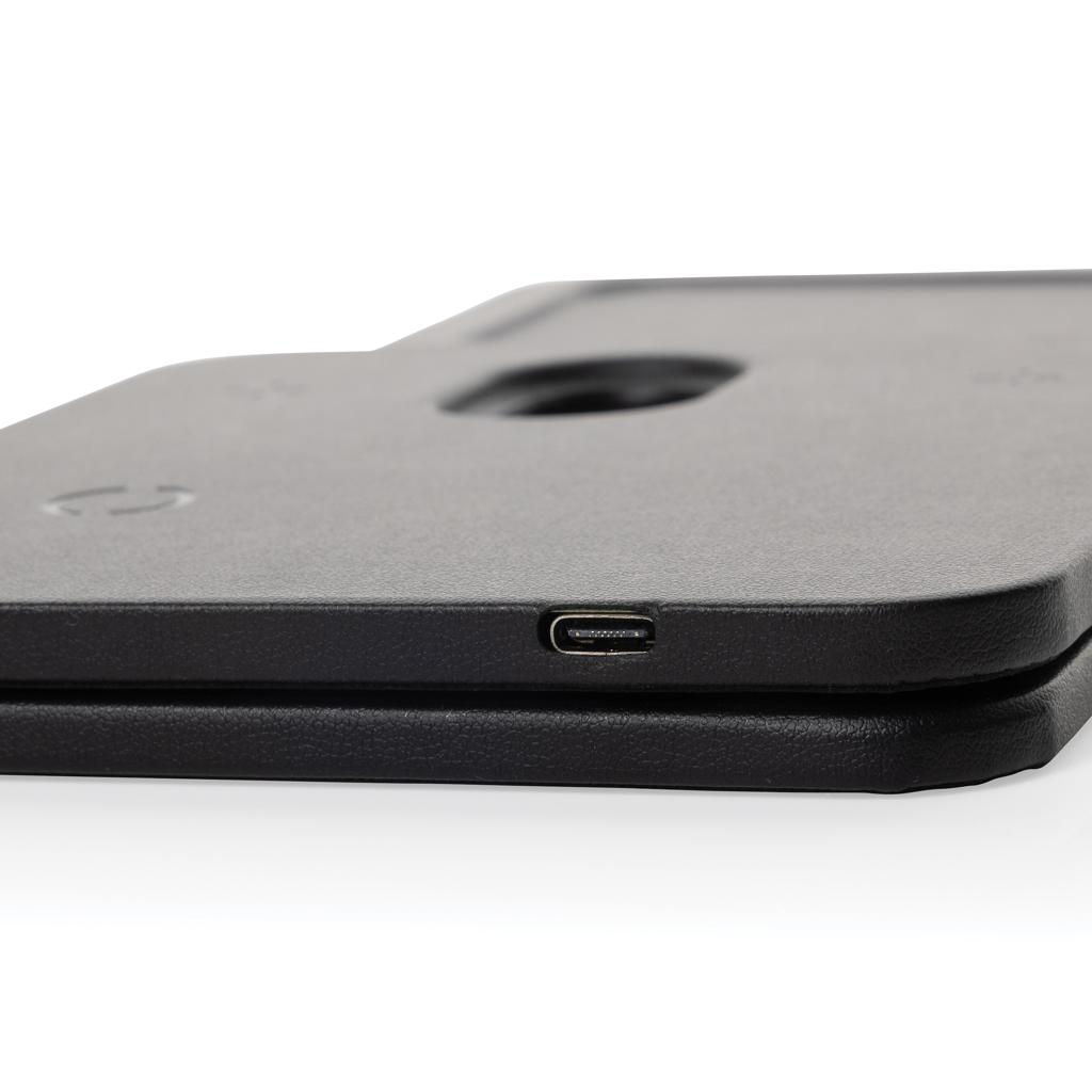 Bandeja cargador inalámbrico RCS  PU Swiss Peak 3 en 1 - Oficina - Mochilas corporativas personalizadas - imagen 5