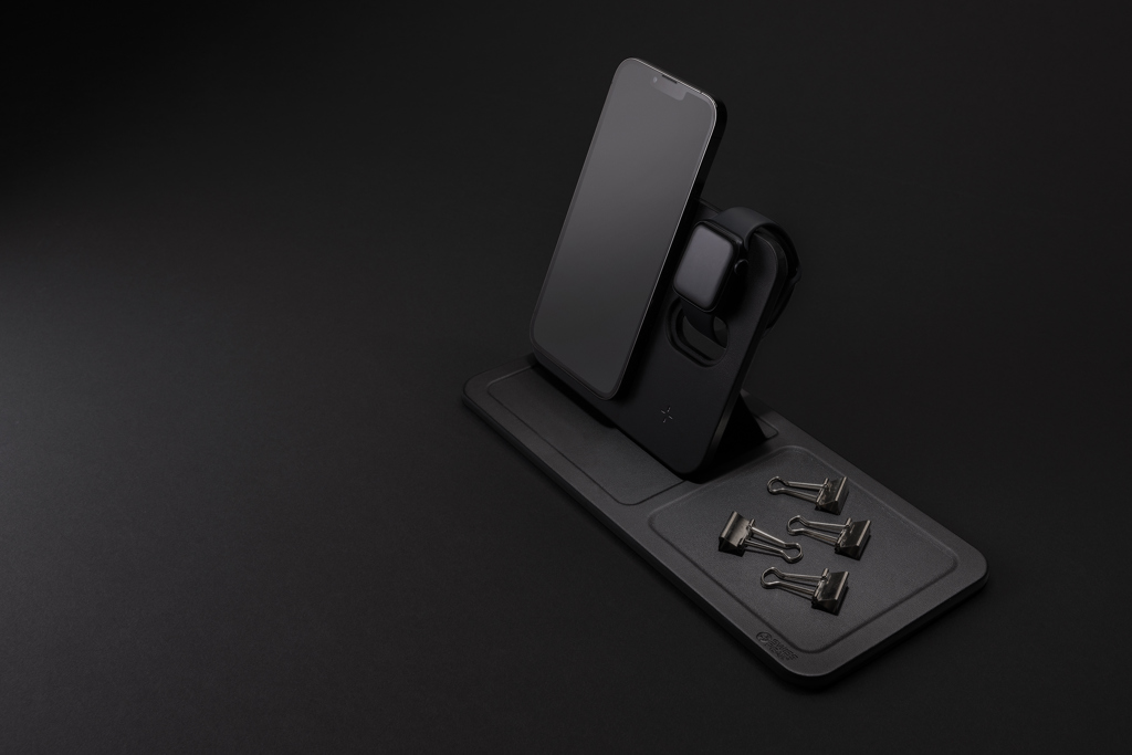 Bandeja cargador inalámbrico RCS  PU Swiss Peak 3 en 1 - Oficina - Mochilas corporativas personalizadas - imagen 9