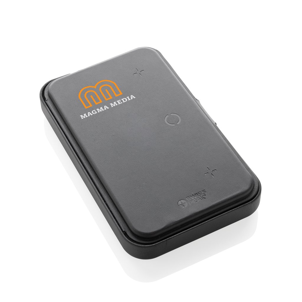 Estuche viaje reciclado RCS Swiss Peak con cargador 3 en 1 - Oficina - Mochilas corporativas personalizadas - imagen 10