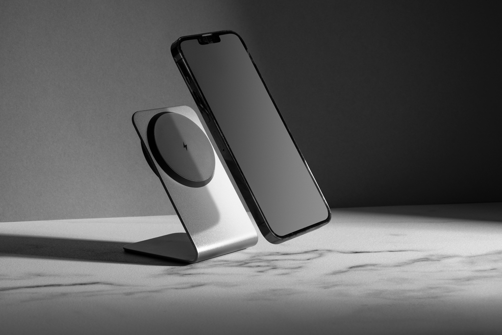 Soporte magnético Terra con carga inalámbrica aluminio 15W - Oficina - Mochilas corporativas personalizadas - imagen 10