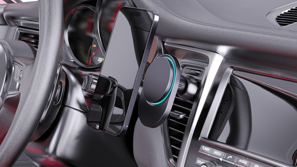 Soporte magnético coche PowerCruze plástico RCS 15W - Oficina - Mochilas corporativas personalizadas - imagen 11