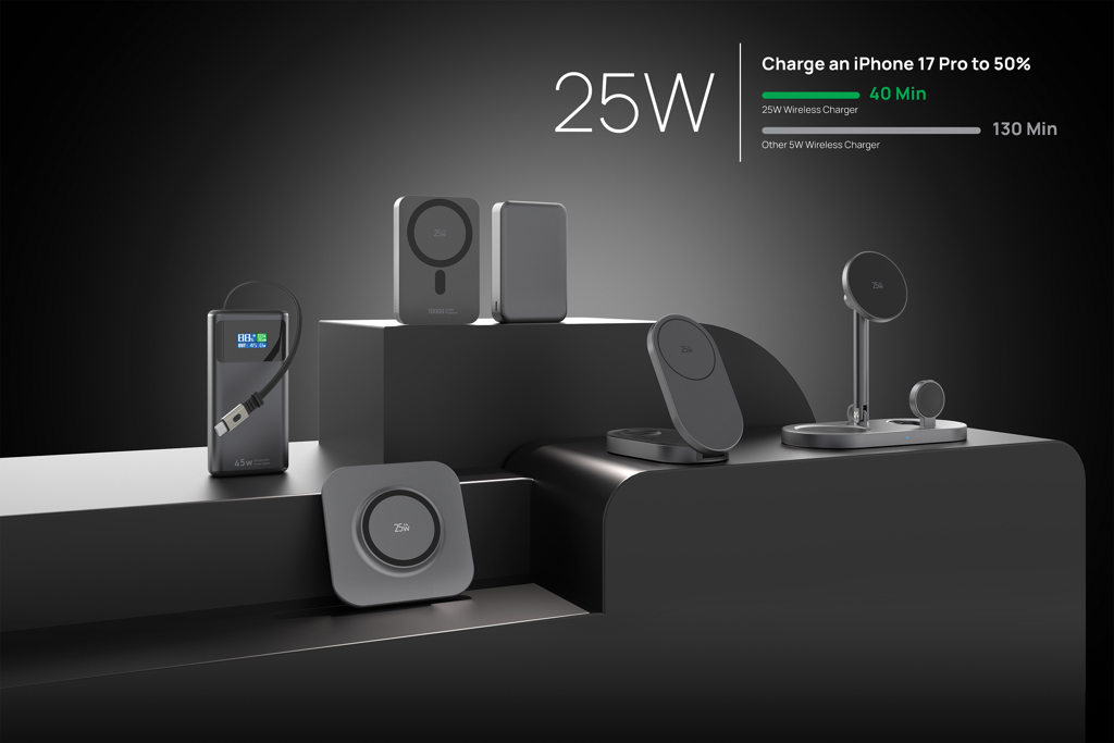 Cargador inalámbrico magnético Quantum ultrarrápido  de 25W. - Oficina - Mochilas corporativas personalizadas - imagen 9