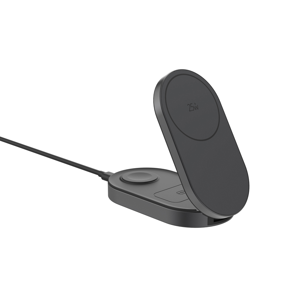 Cargador inalámbrico plegable Quantum ultrarrápido 3 en 1 - Oficina - Mochilas corporativas personalizadas - imagen 5