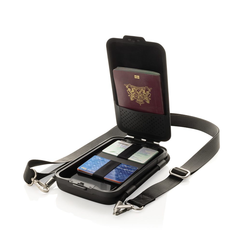 Estuche rígido de viaje Swiss Peak OSLO RCS para móvil - Oficina - Mochilas Corporativas Personalizadas - imagen 3