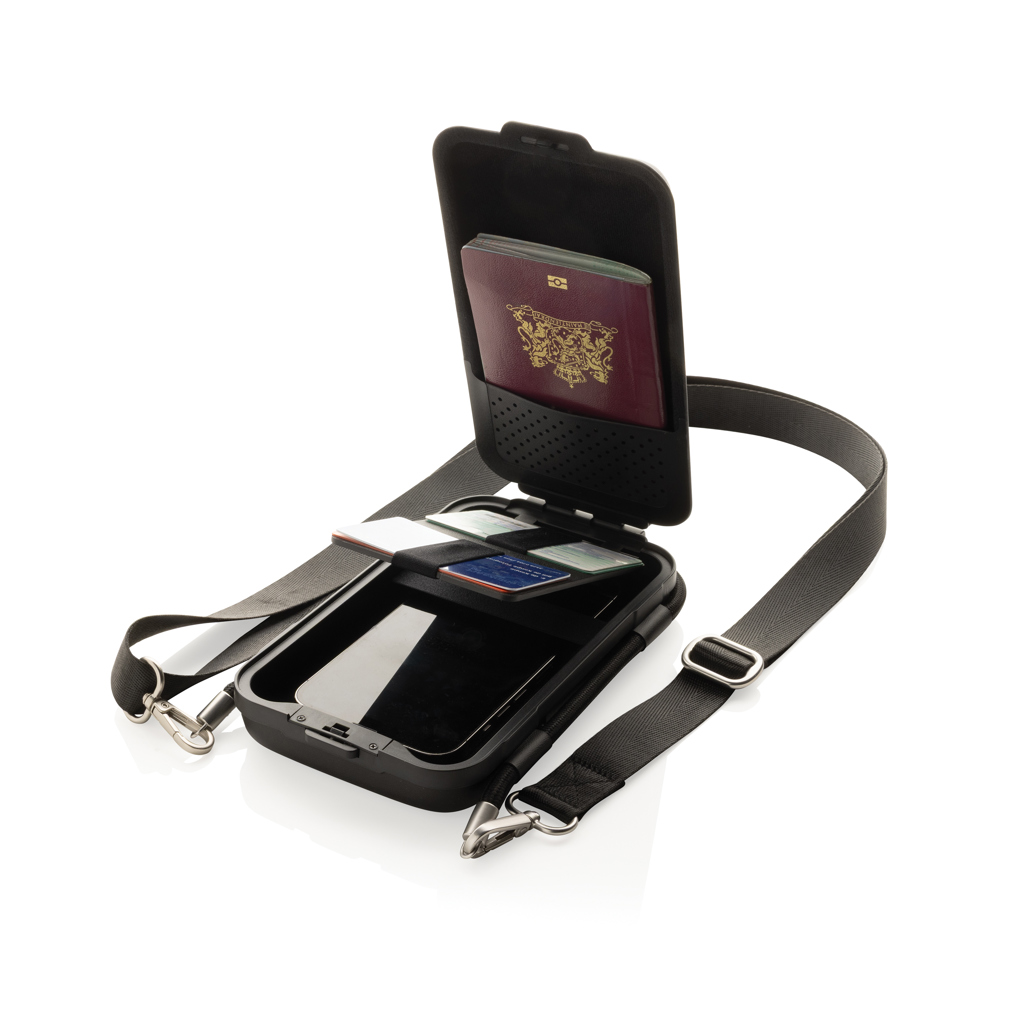 Estuche rígido de viaje Swiss Peak OSLO RCS para móvil - Oficina - Mochilas Corporativas Personalizadas - imagen 4
