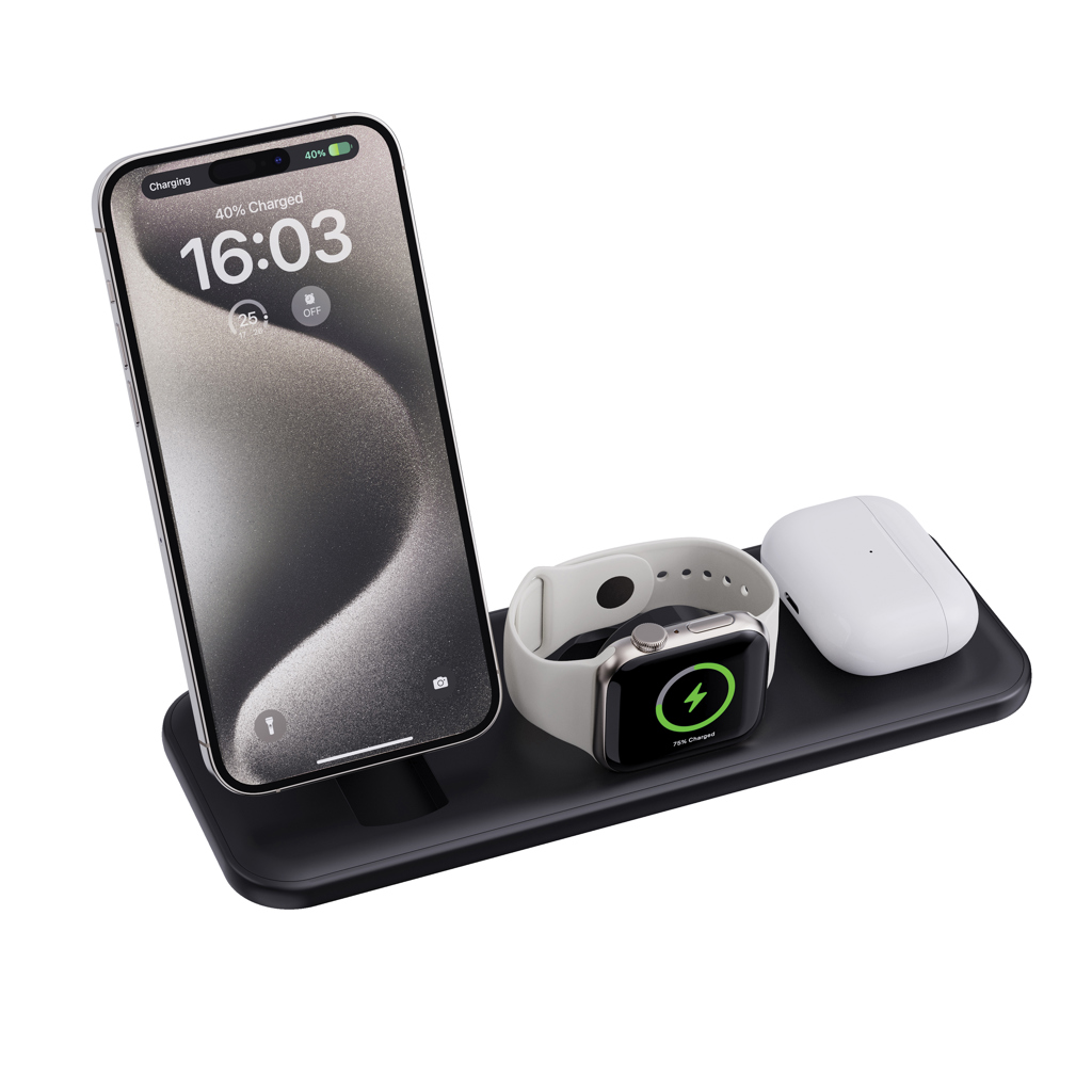 Cargador magnético 3 en 1 RCS Urban Vitamin Torrance 15W - Oficina - Mochilas corporativas personalizadas - imagen 3