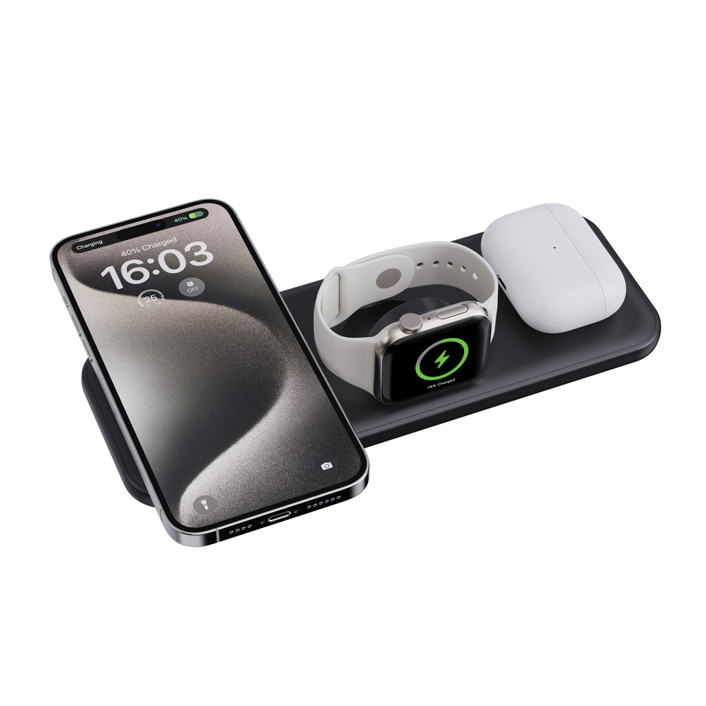 Cargador magnético 3 en 1 RCS Urban Vitamin Torrance 15W - Oficina - Mochilas corporativas personalizadas - imagen 4