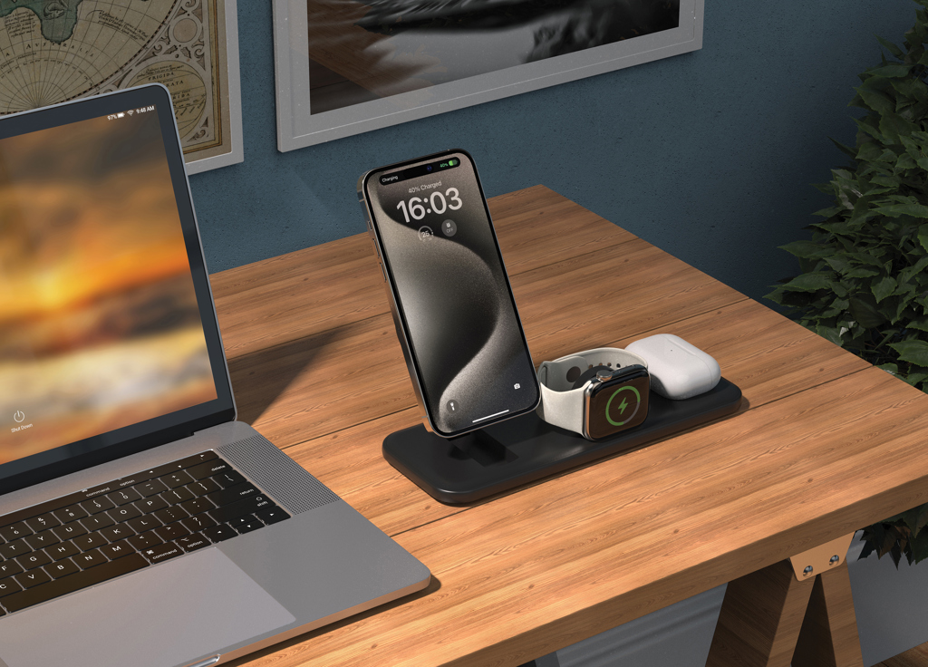 Cargador magnético 3 en 1 RCS Urban Vitamin Torrance 15W - Oficina - Mochilas corporativas personalizadas - imagen 10