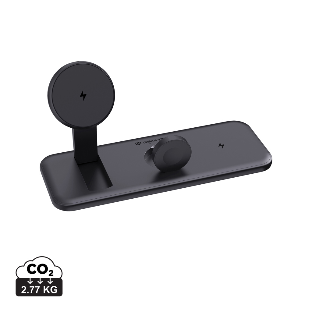 Cargador magnético 3 en 1 RCS Urban Vitamin Torrance 15W - Oficina - Mochilas corporativas personalizadas