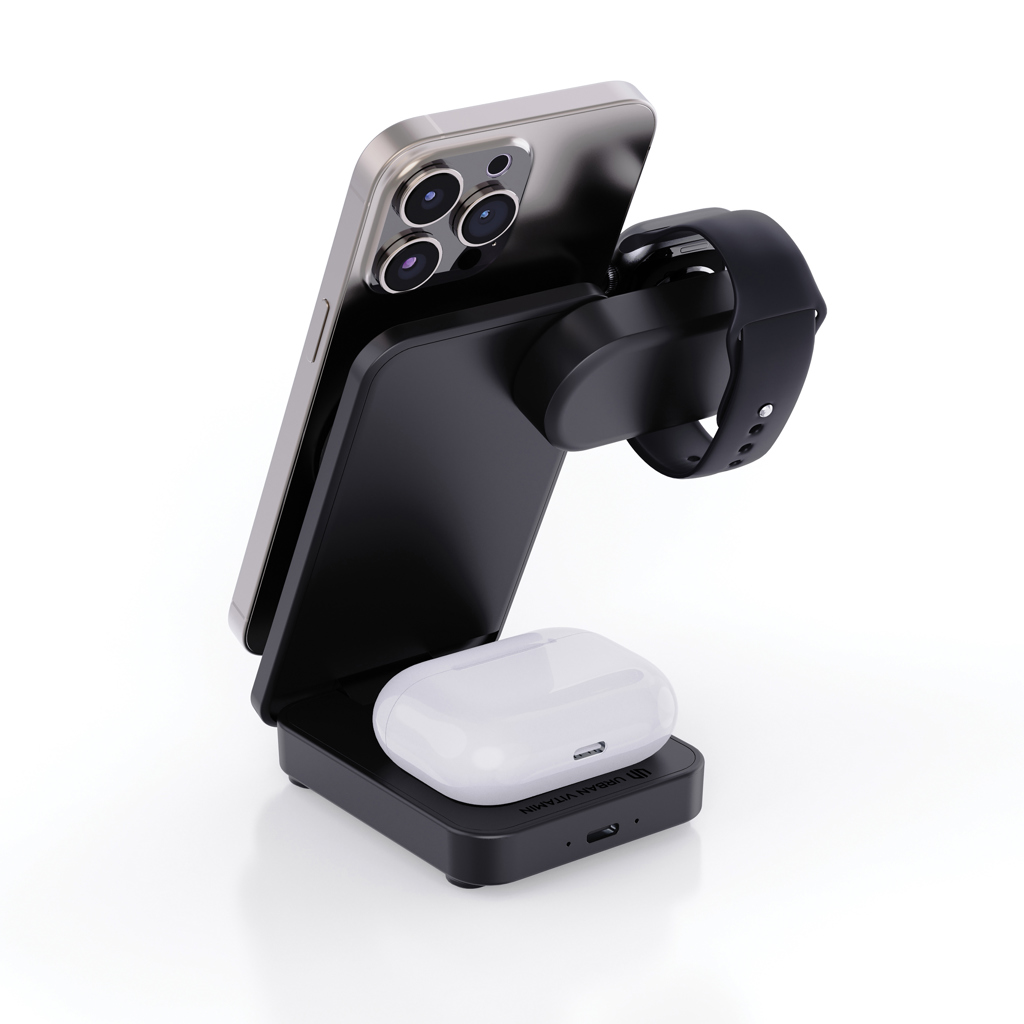 Cargador magnético 3 en 1 RCS Urban Vitamin Arcadia 15W - Oficina - Mochilas corporativas personalizadas - imagen 11