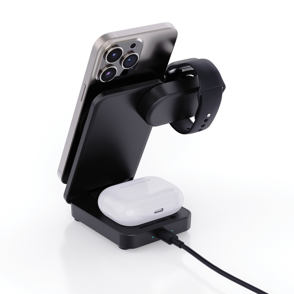 Cargador magnético 3 en 1 RCS Urban Vitamin Arcadia 15W - Oficina - Mochilas corporativas personalizadas - imagen 4