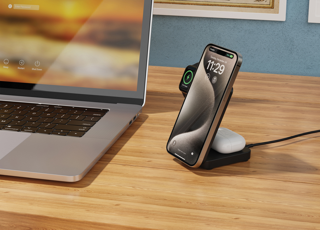 Cargador magnético 3 en 1 RCS Urban Vitamin Arcadia 15W - Oficina - Mochilas corporativas personalizadas - imagen 15