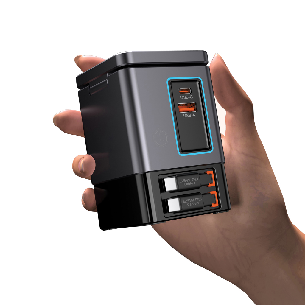 Cables retráctiles Urban Vitamin Sacramento 105WGAN - Oficina - Mochilas corporativas personalizadas - imagen 4