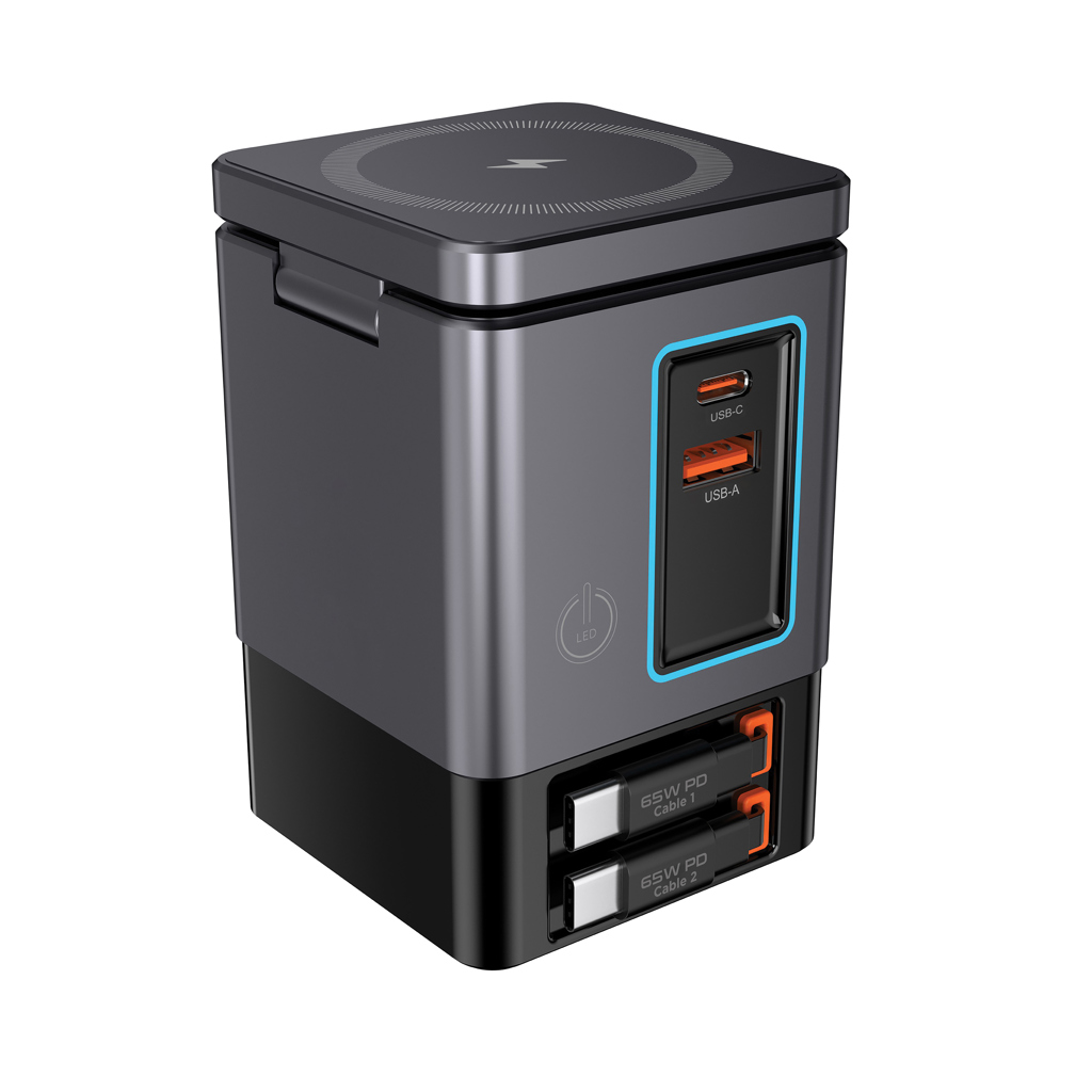 Cables retráctiles Urban Vitamin Sacramento 105WGAN - Oficina - Mochilas corporativas personalizadas - vista alternativa