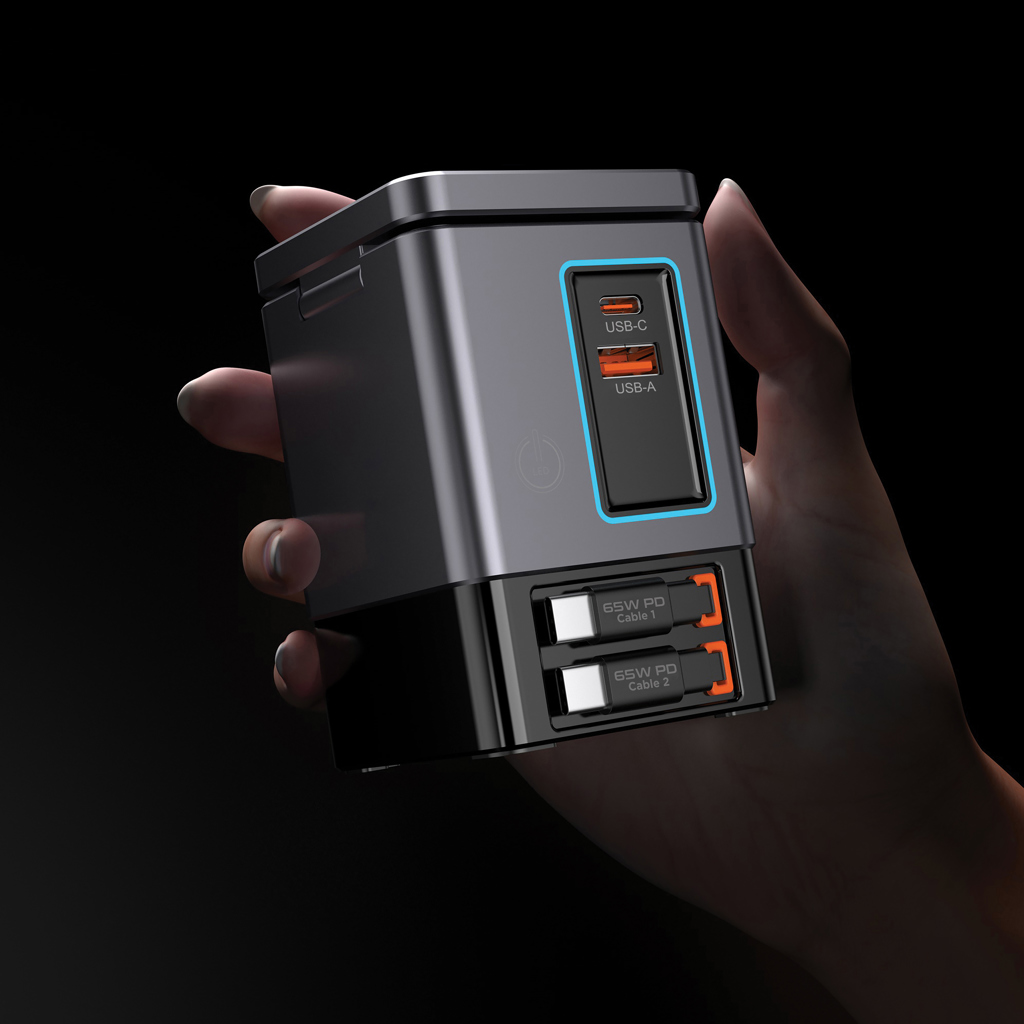 Cables retráctiles Urban Vitamin Sacramento 105WGAN - Oficina - Mochilas corporativas personalizadas - imagen 21