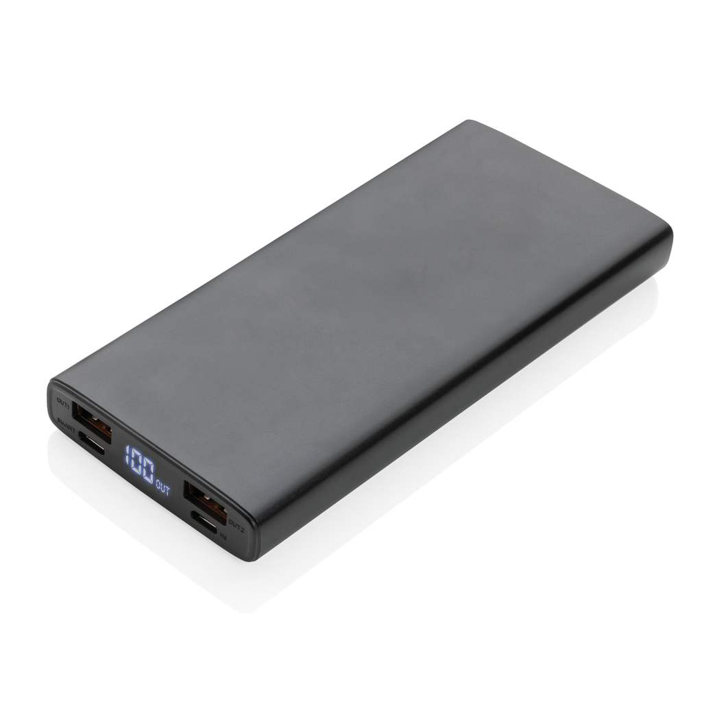 Powerbank PD aluminio 18W y 10.000 mAh - Viaje - Mochilas corporativas personalizadas - vista alternativa